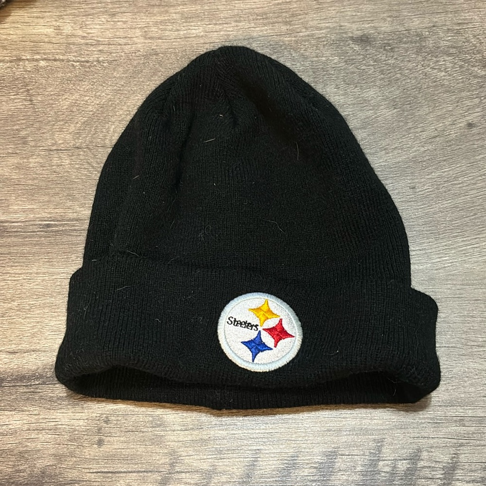 NFL team apparel Pittsburgh Stealers beanie
